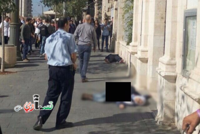 فيديو‬ يظهر لحظة استشهاد فتاة من مخيم قلنديا وإصابة أخرى بعد محاولتهما تنفيذ عملية طعن في القدس المحتلة اليوم